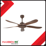 Quạt trần đèn 5 cánh Maxben(Bản tiêu chuẩn)