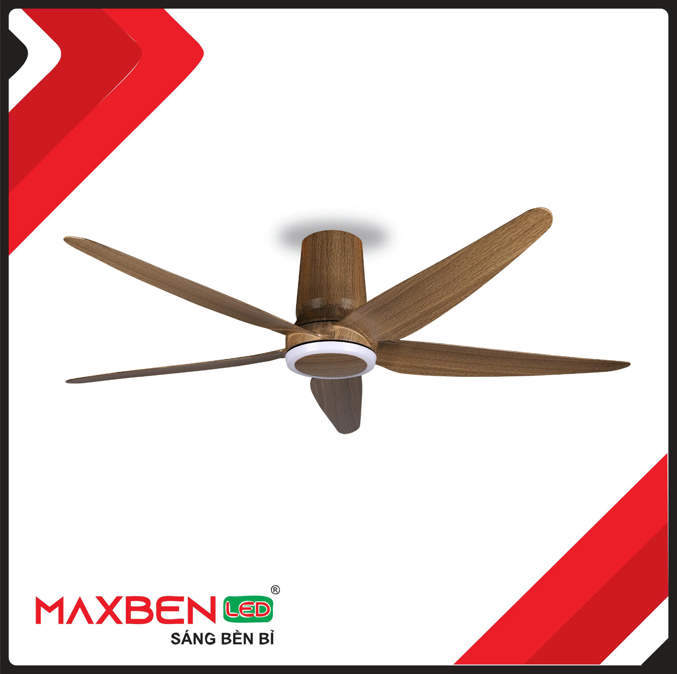 Quạt trần đèn 5 cánh Lucy Series