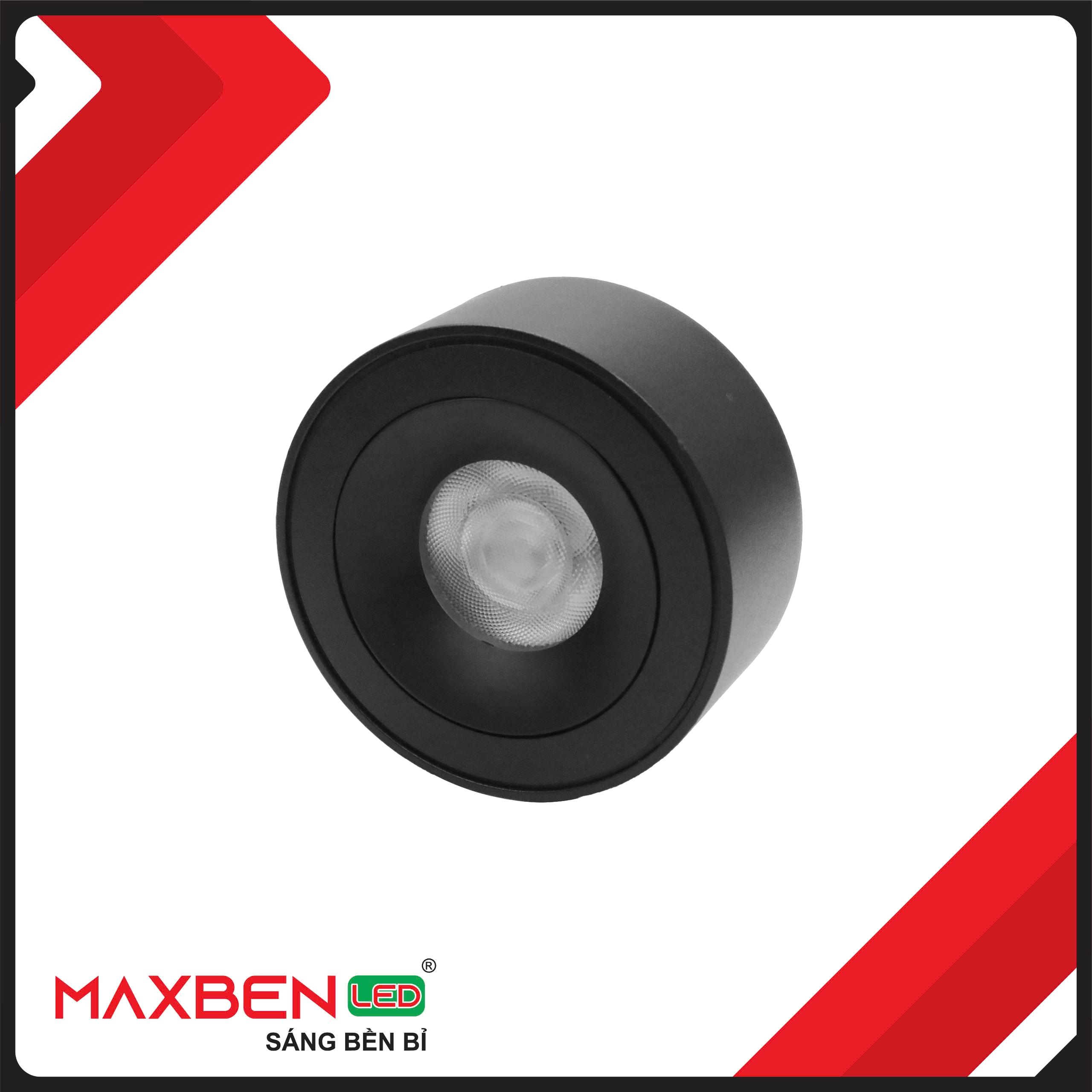 Đèn LED ống bơ COB-S Maxben