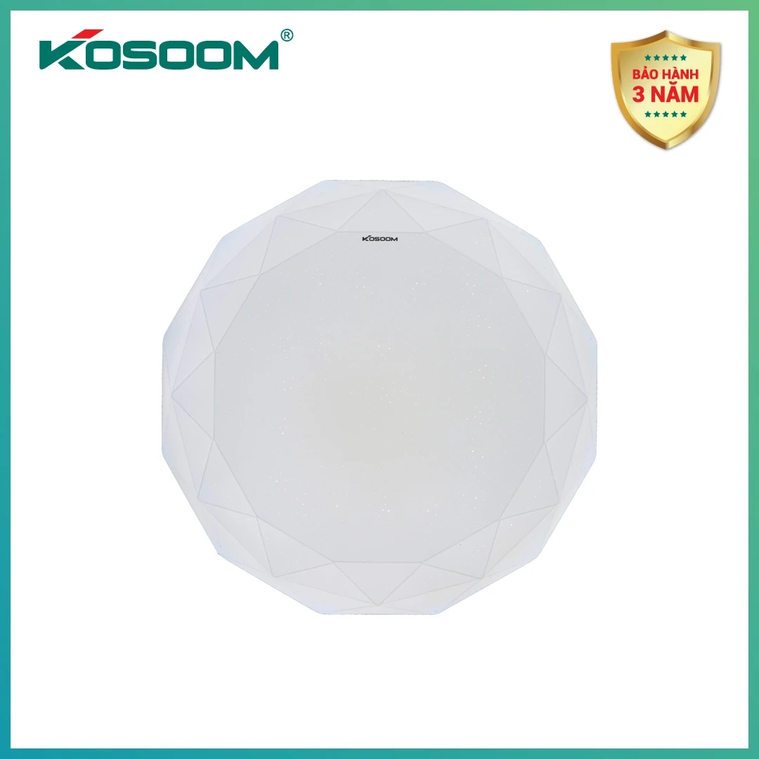 Đèn LED ốp trần Kim Cương Kosoom
