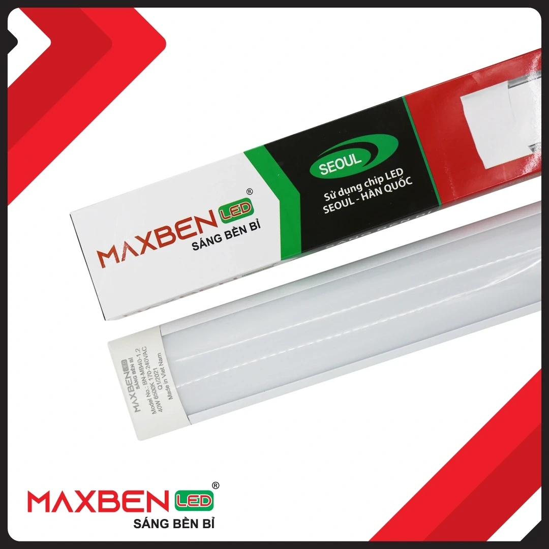 Đèn tuýp LED Bán Nguyệt Maxben